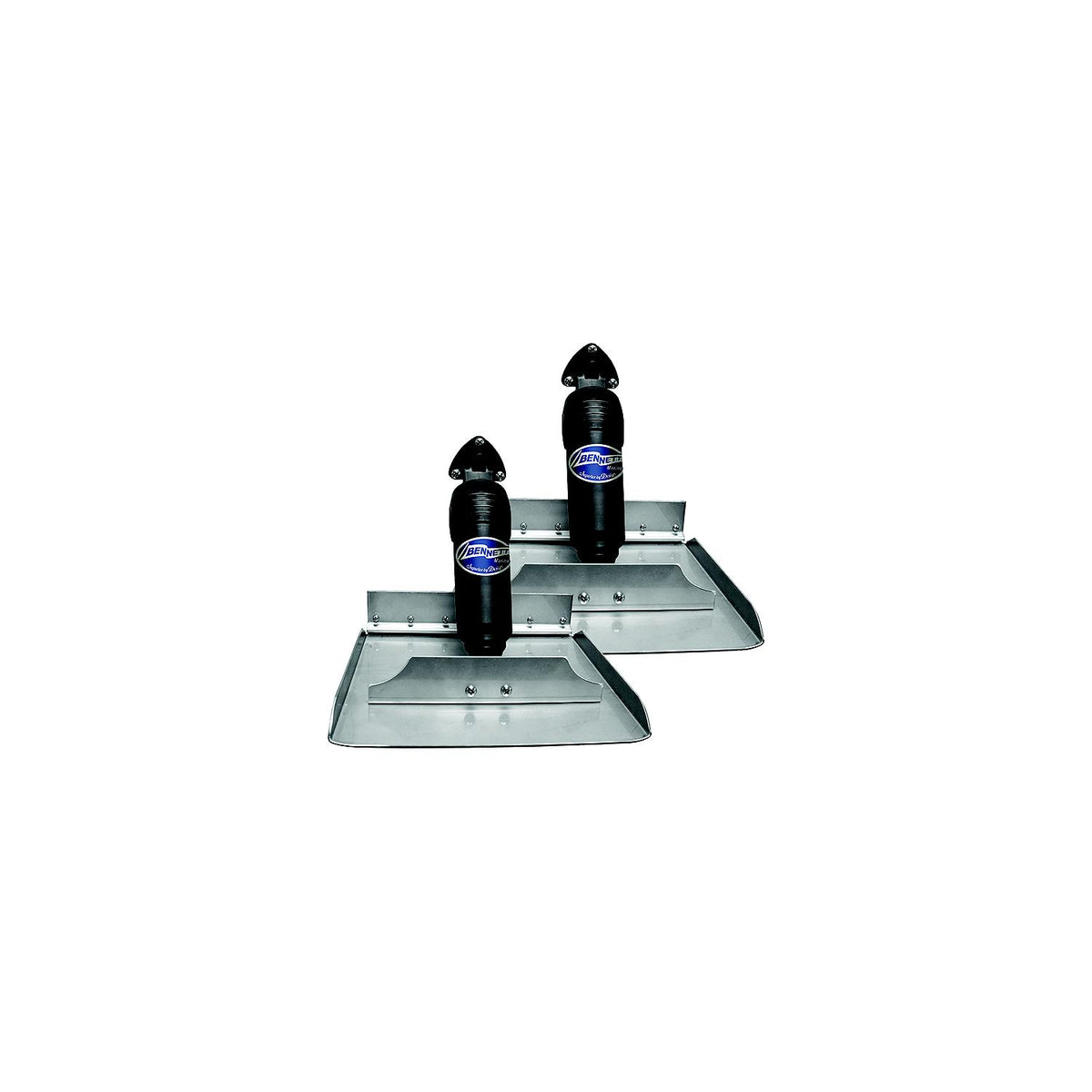 Bennett Trim Tabs Bolt Electric Trim Tabs, 12" x 9" with Adjustable Angle Upper Hinge without Control
