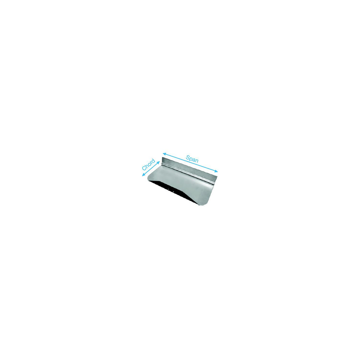 Bennett <bold> </bold>Trim Plane Assembly, 12" x 9" Trailing Edge Style