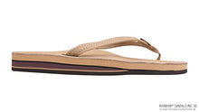 Rainbow Sandals - Rainbow Womens Premier Leather Double Layer Narrow Strap Sandals