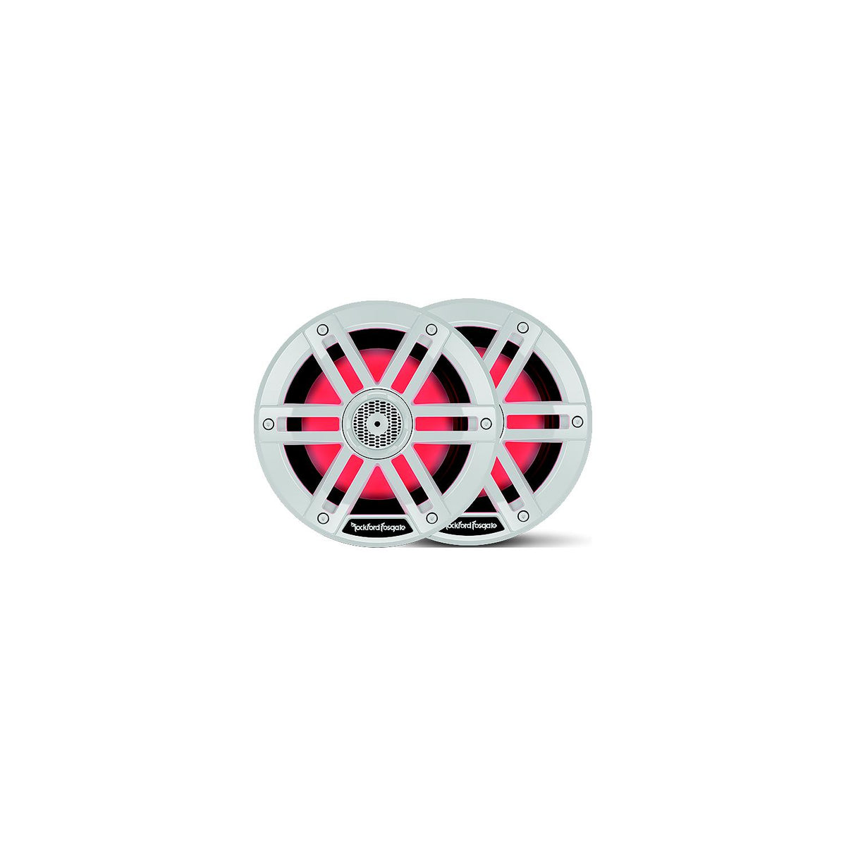 Rockford Fosgate M18 Color Optix™ Marine 2-Way Speakers, 8" White