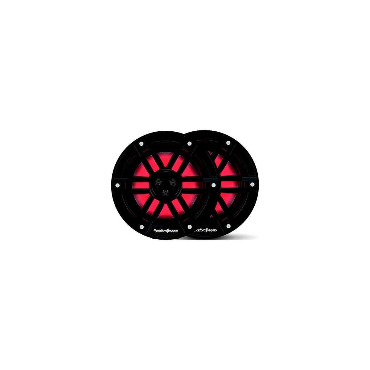 Rockford Fosgate Color Optix™ Marine 2-Way Speakers, 6.5" Black