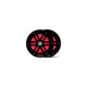 Rockford Fosgate Color Optix™ Marine 2-Way Speakers, 8" Black / Stainless