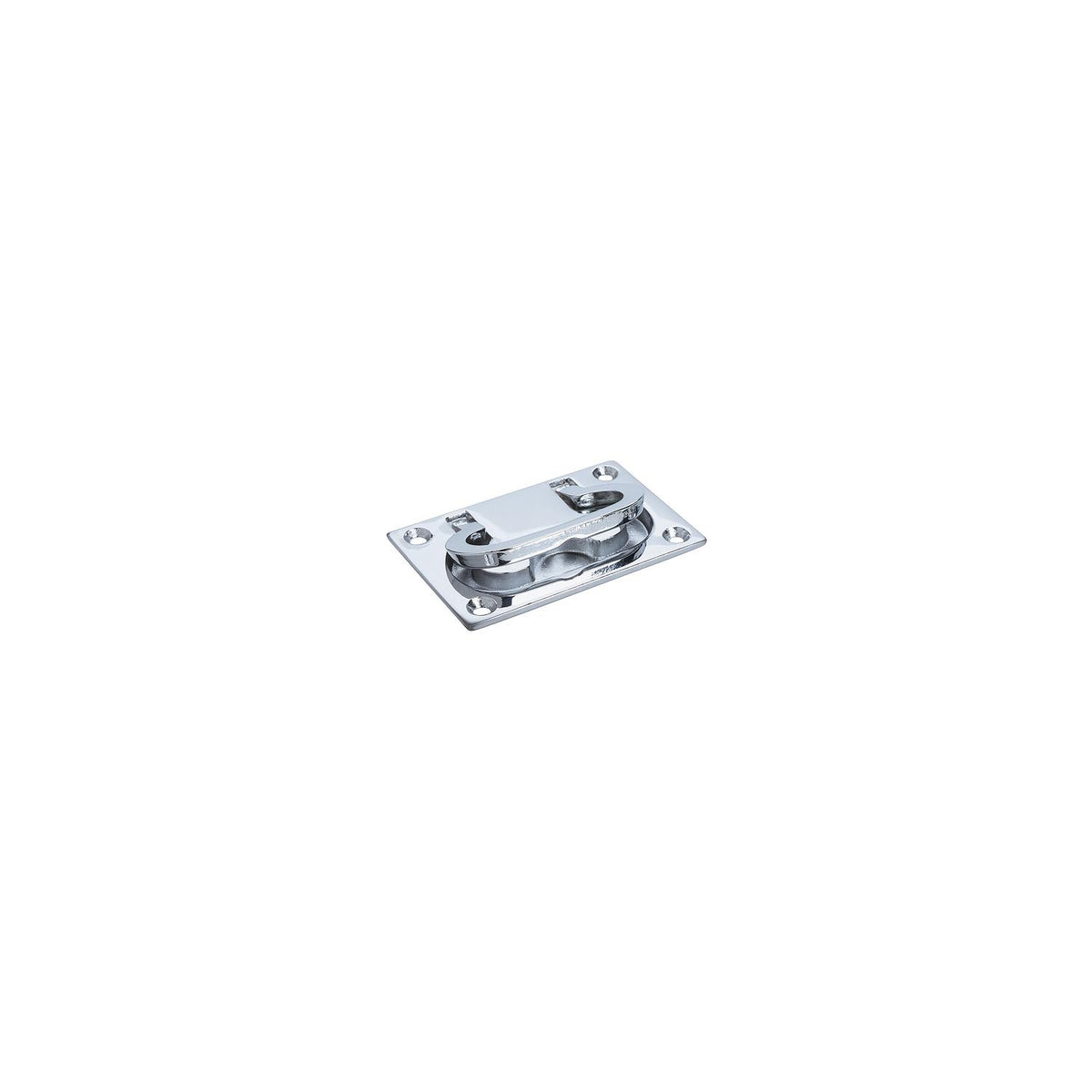 Attwood Marine Large Flush Lift Ring, Chrome Plated Brass