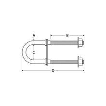 Attwood Stainless Steel Bow Eye U-Bolt