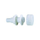 Attwood Marine 3/4" Acetal Thru Hull With Strainer, White
