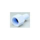 Attwood Marine Acetal Connector 3/4"-14 NPSM To 3/4" I.D. Hose Fitting, White