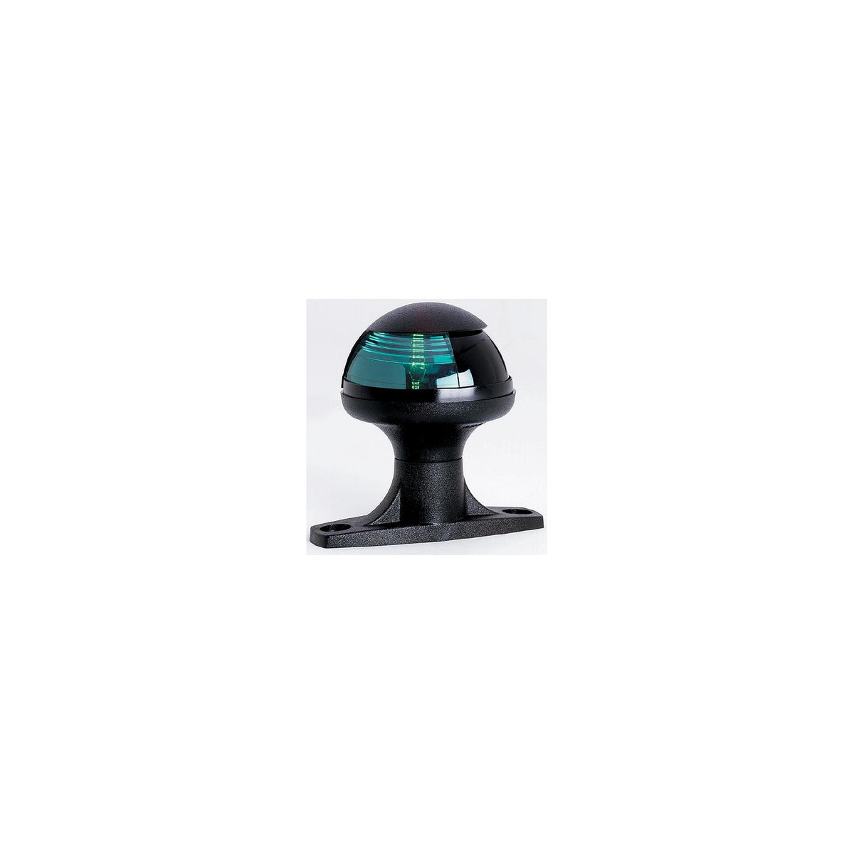 Attwood Marine Pulsar Side Light, Raised Base, Green Lens