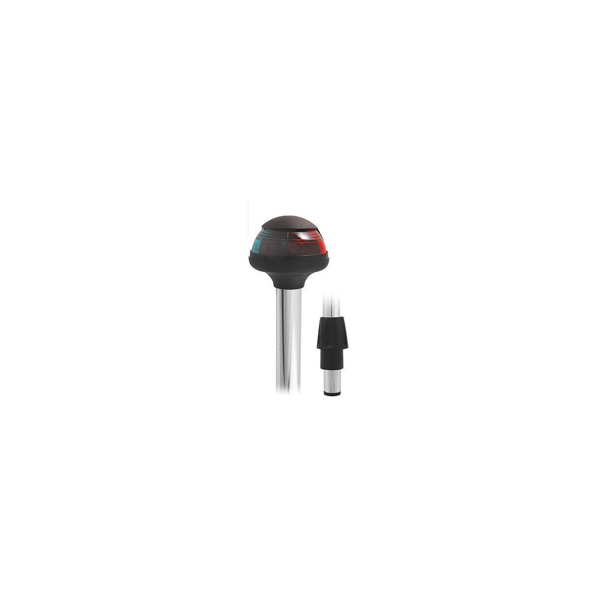Attwood Marine 14" Angled 1-Mile Pulsar Pole Mounted Bi-Color Stowaway, 2-Pin Standard Pole