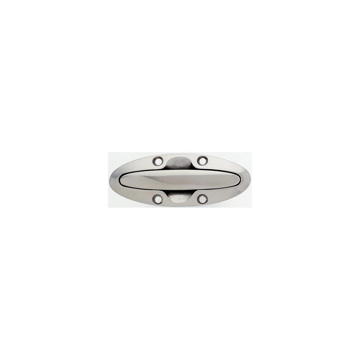 Attwood Marine Flush Cleat 4-1/2", Counter-Sunk
