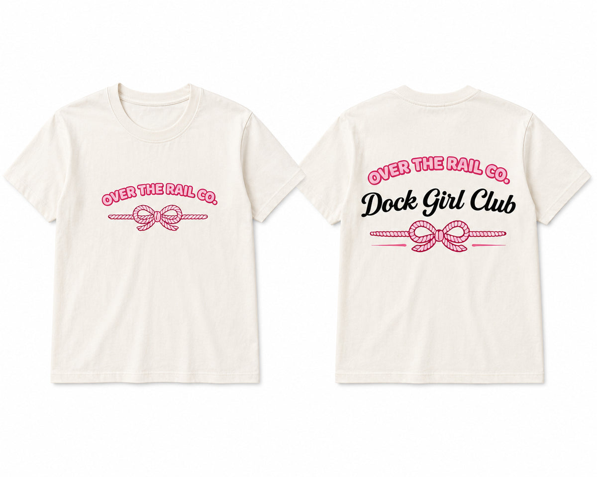 Over The Rail Co. - Over The Rail Youth Dock Girl Club Tshirt