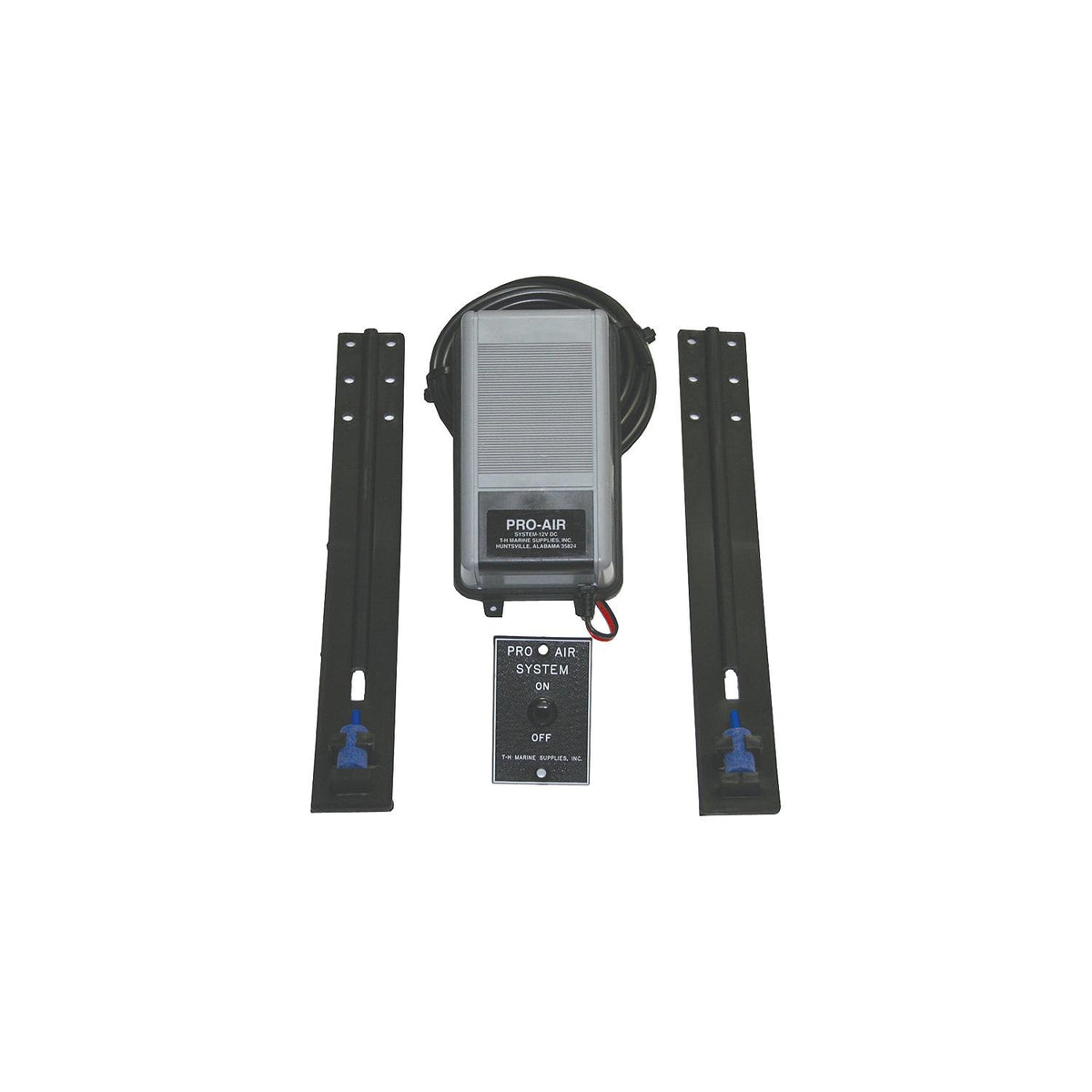 T.H. Marine 12V Complete Pro-Air System Livewell Aeration Kit With Air Stones