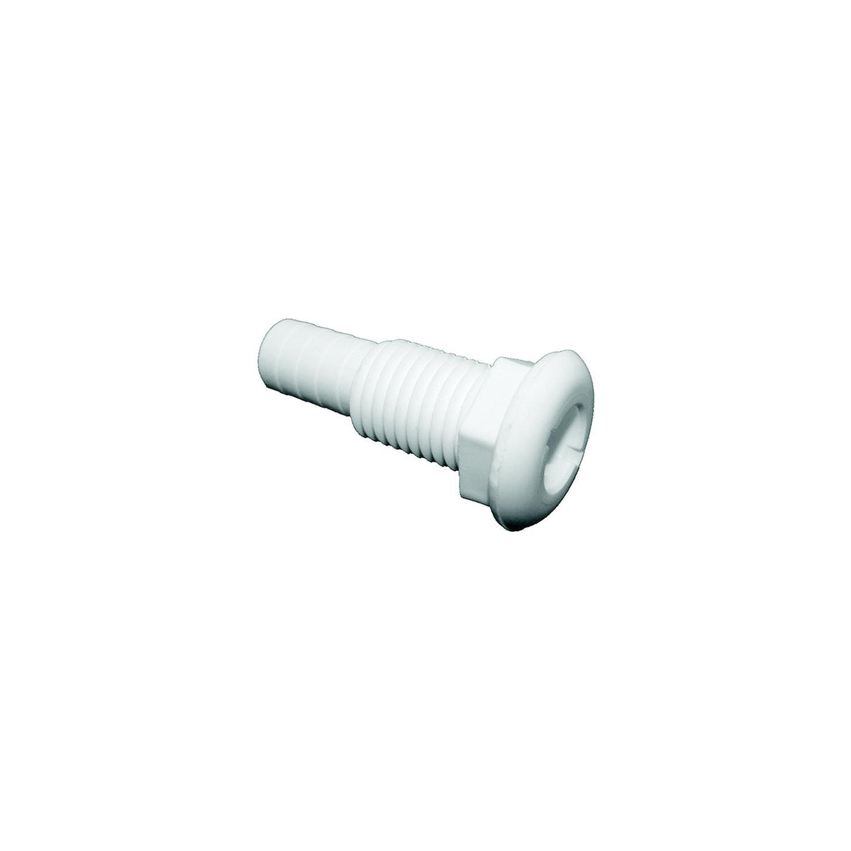TH Marine Thru Hull 3/4 Bulk Straight White