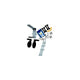Taco Grand Slam 280 15' Outrigger Kit, Silver/Silver