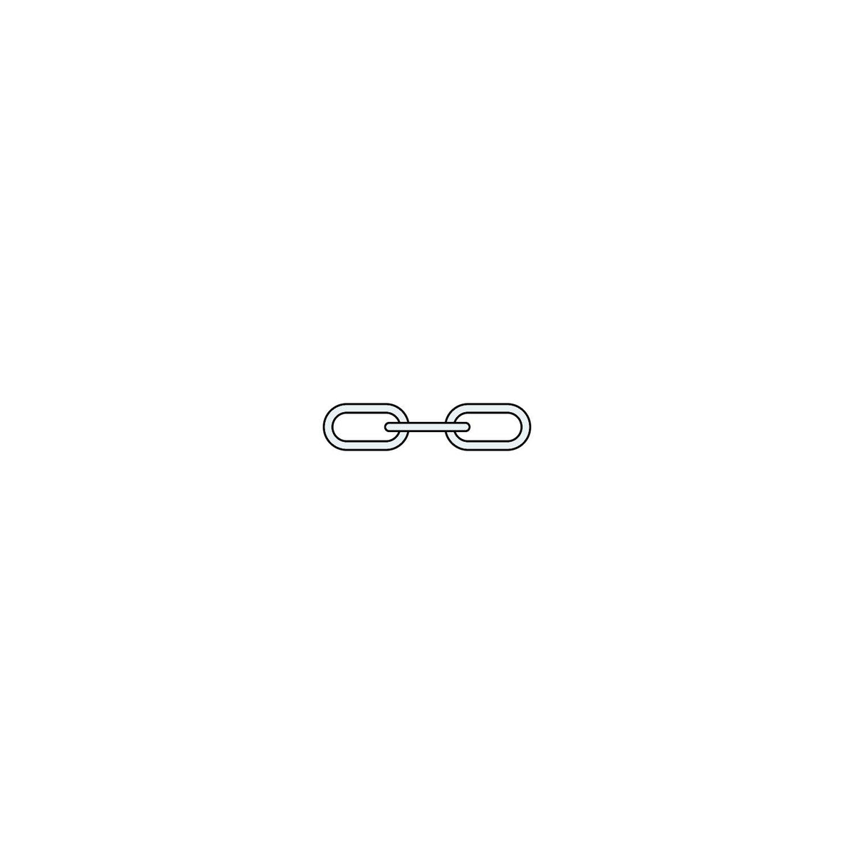 Greenfield Products 5/16" x 5' Anchor Lead Chain White