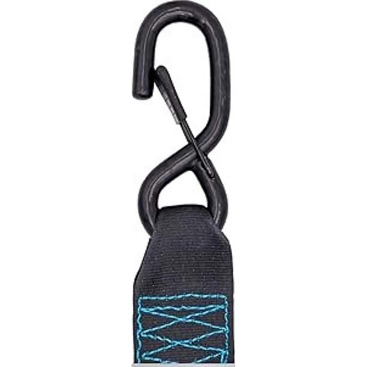 Tiedown Engineering Retractable Boat Transom Strap, Powder Coat Painted, 2-Pack, 2" X 43"