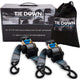 Tiedown Engineering Heavy Duty Retractable Ratchet Strap, Gray, 3000 lbs. Max Load, 2-Pack, 2"x 10'
