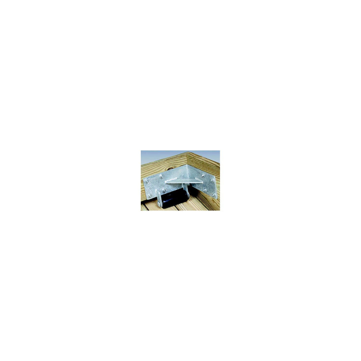Tie Down Engineering Dock Hardware - Galvanized Inside Rolling Ramp Bracket Includes Left and Right Ramp Brackets, Commercial Grade