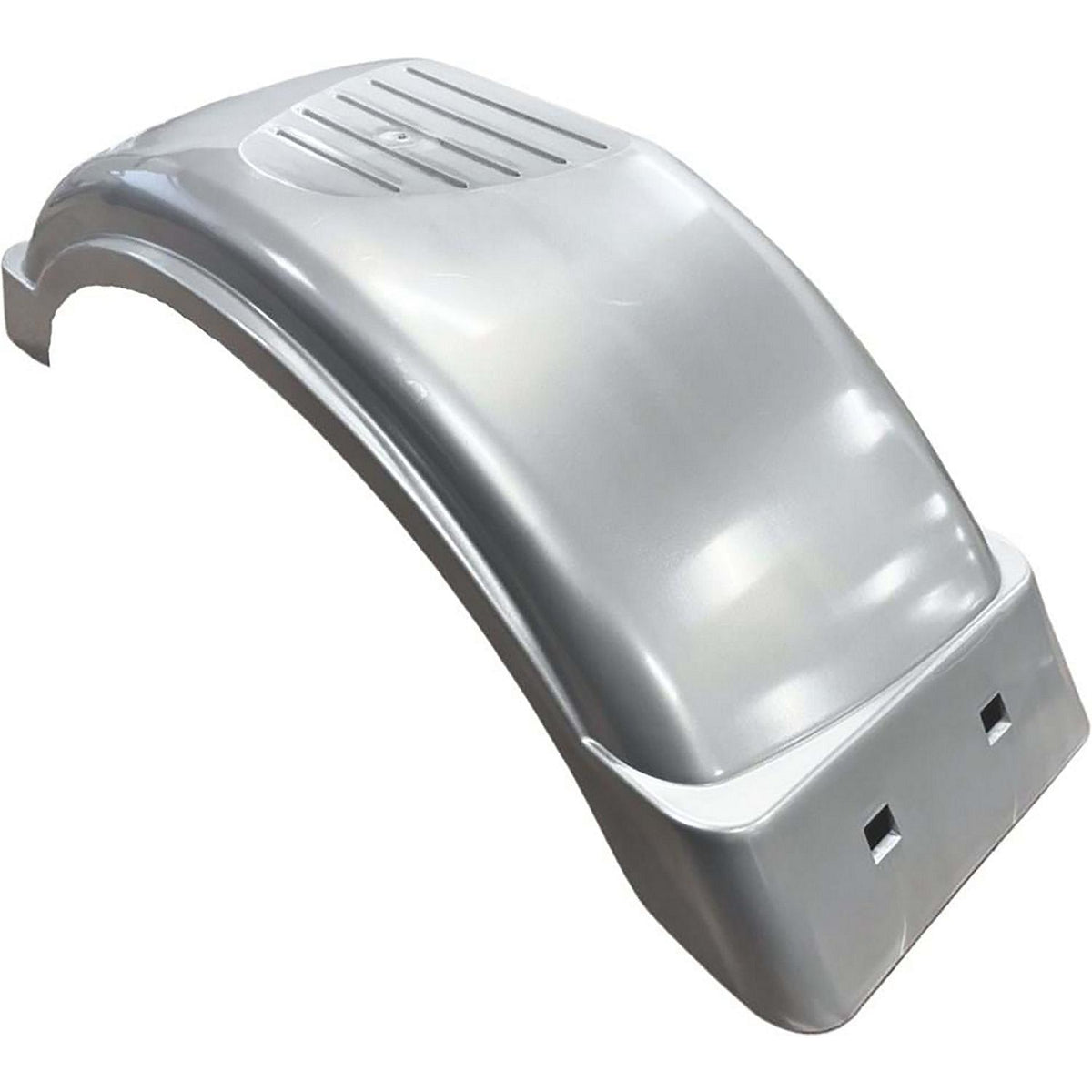 Tiedown Engineering Plastic Fender, Silver, 21.8" L x 7.1" W x 6.4" H, 8"–12" Wheel