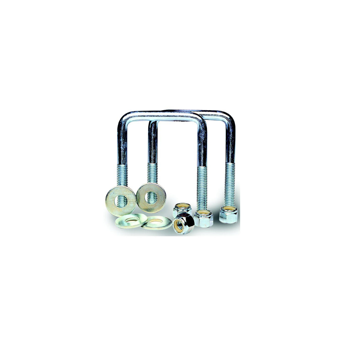 Tie Down Engineering Zinc Plated Square U-Bolt Kit 86230