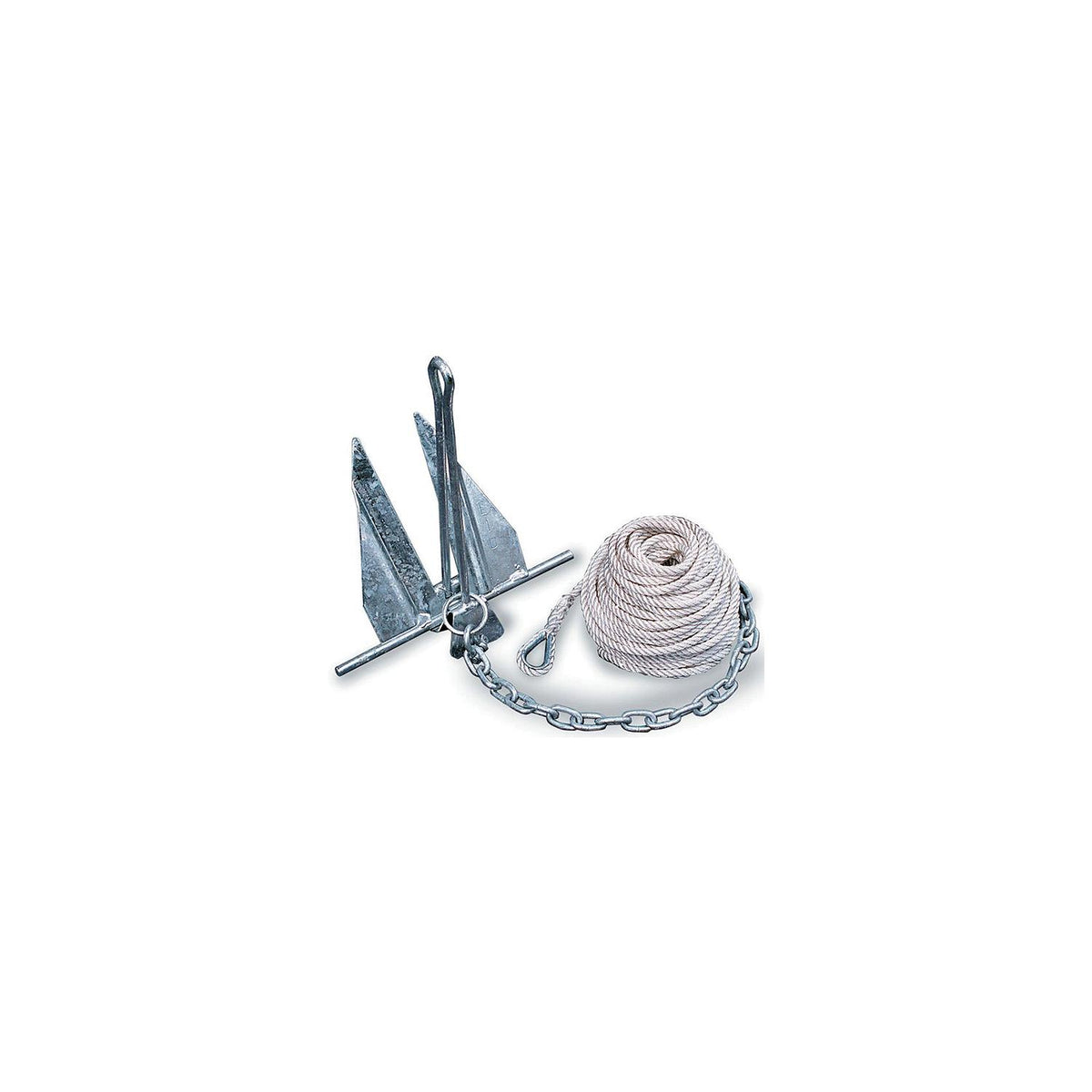 Tie Down Engineering Super Hooker Anchor Kit Includes Anchor, Anchor Line, Chain and (2) Shackles 95095