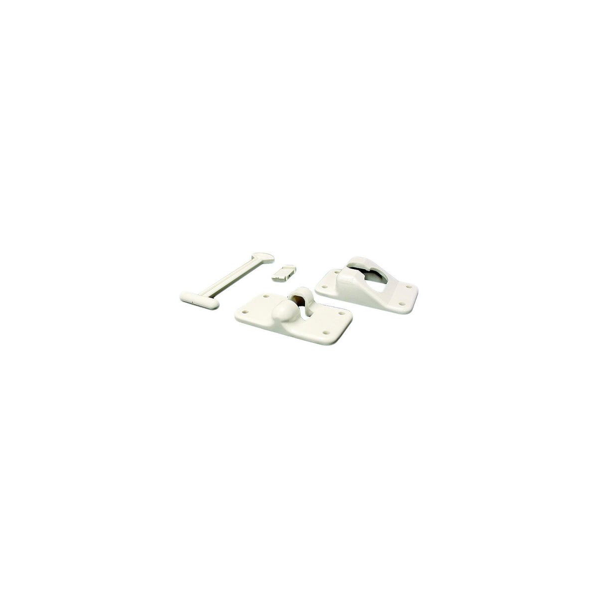 Kwikee T-Style Door Holder, 4" White