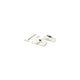 Kwikee T-Style Door Holder, 4" White