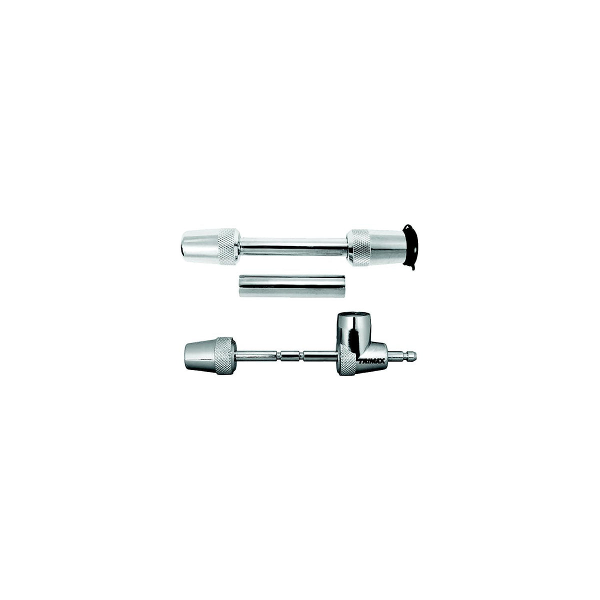 Trimax Chrome TS32 Universal Receiver Lock & TC123 Adjustable Coupler Lock