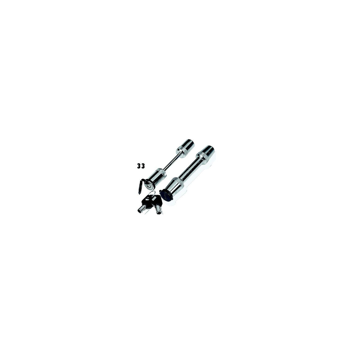 Trimax Keyed Alike Receiver and Coupler Lock Set Fits Class III Trailer Receivers (Includes TC2 and T3) SXTM32