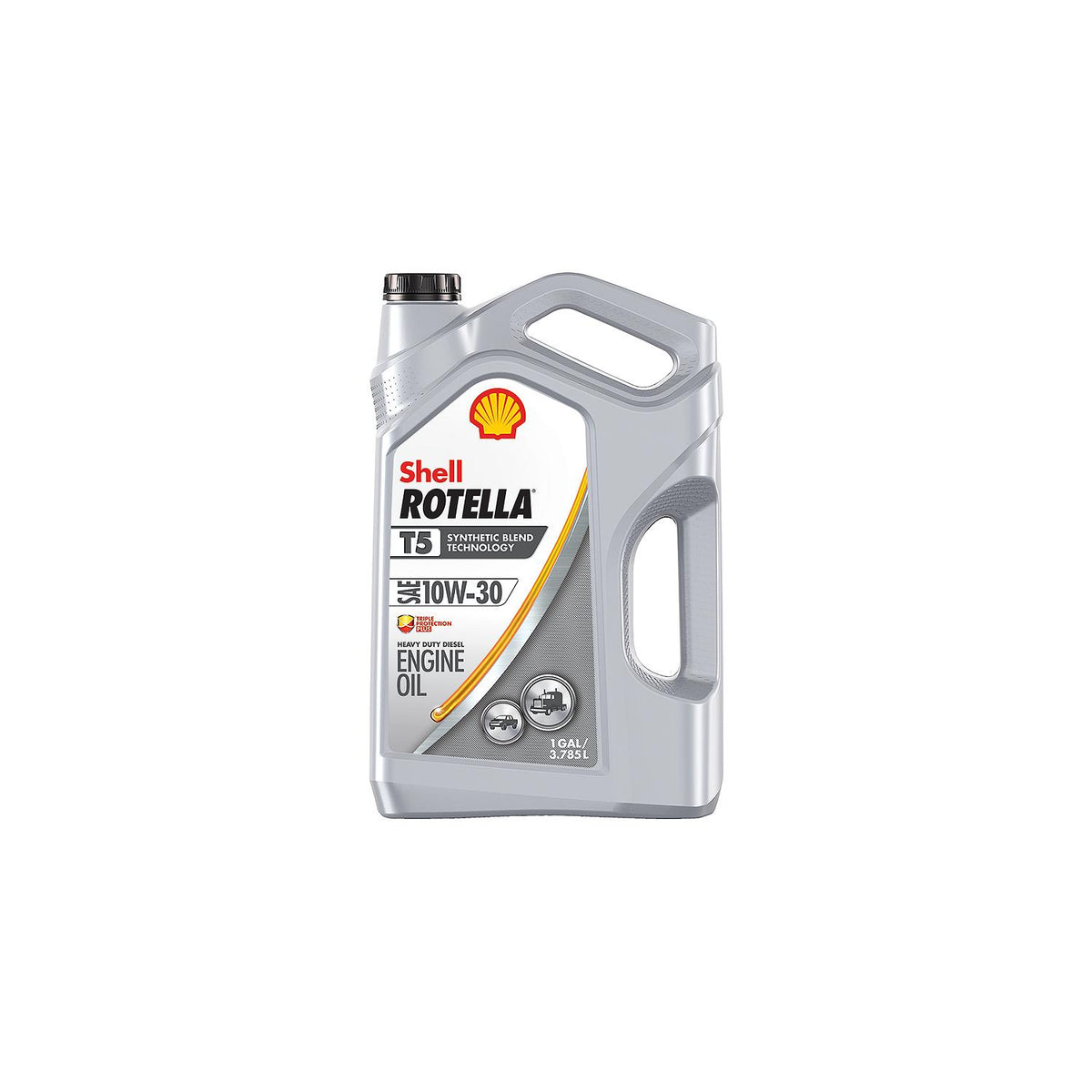 Shell Rotella® T5 Synthetic Blend Diesel Engine Oil, Pack of 3