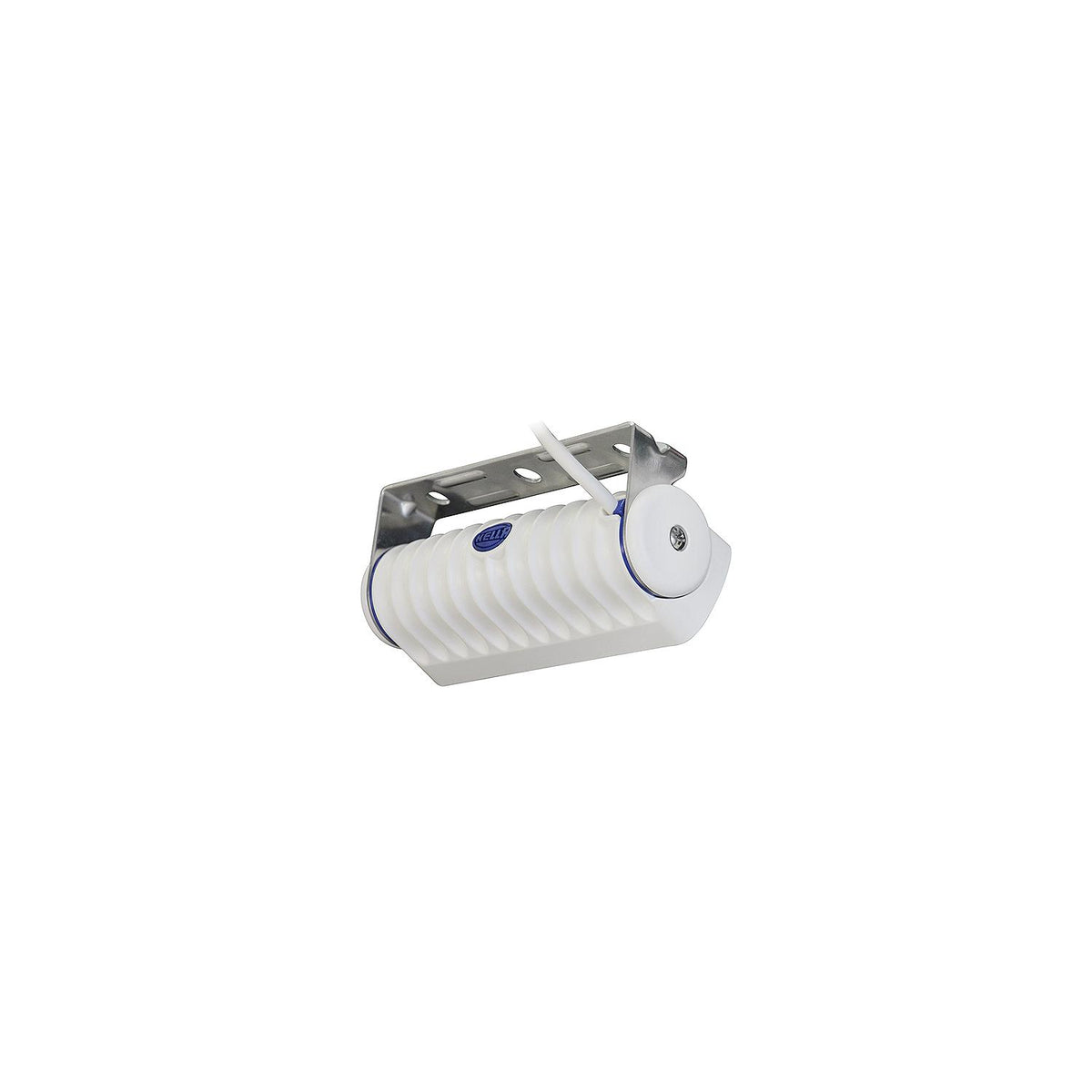 Hella Marine Sea Hawk-R 9-33V DC Bracket Mount White Light LED Floodlight, White Housing, Spread