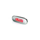 Hella Marine Oblong LED Surface Mount Courtesy Lamp, Red LEDs with SS Rim
