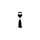 Hella Marine NaviLED 360 All Around Fold Down Pole Navigation Lamp, 8" Black
