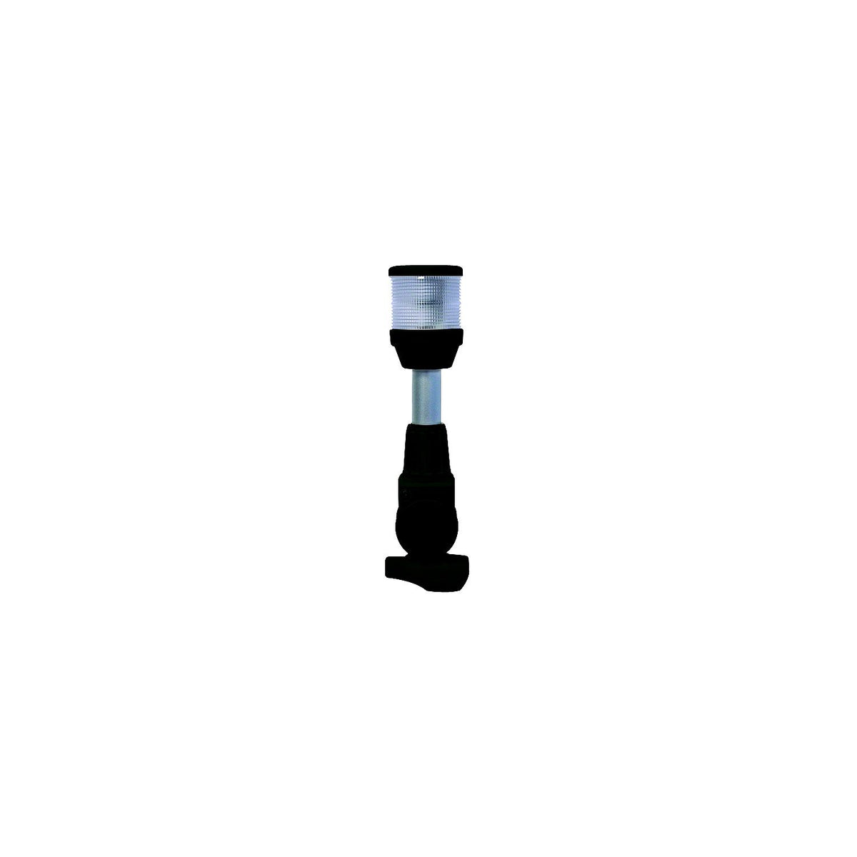 Hella Marine 2 NM 12V All Round White Anchor Lamp With Fold Down Pole Mount, 8"H