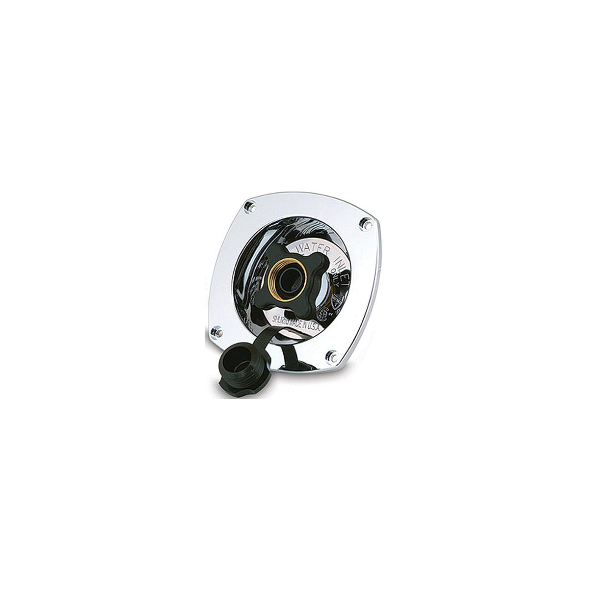 Shurflo Wall Mount Water Pressure Regulator 65 psi - Chrome