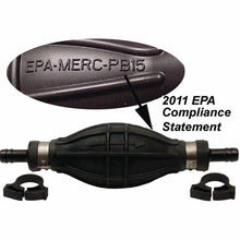 Quicksilver - Primer Bulb with 2 Hose Clamps for 5/16'' Fuel Lines