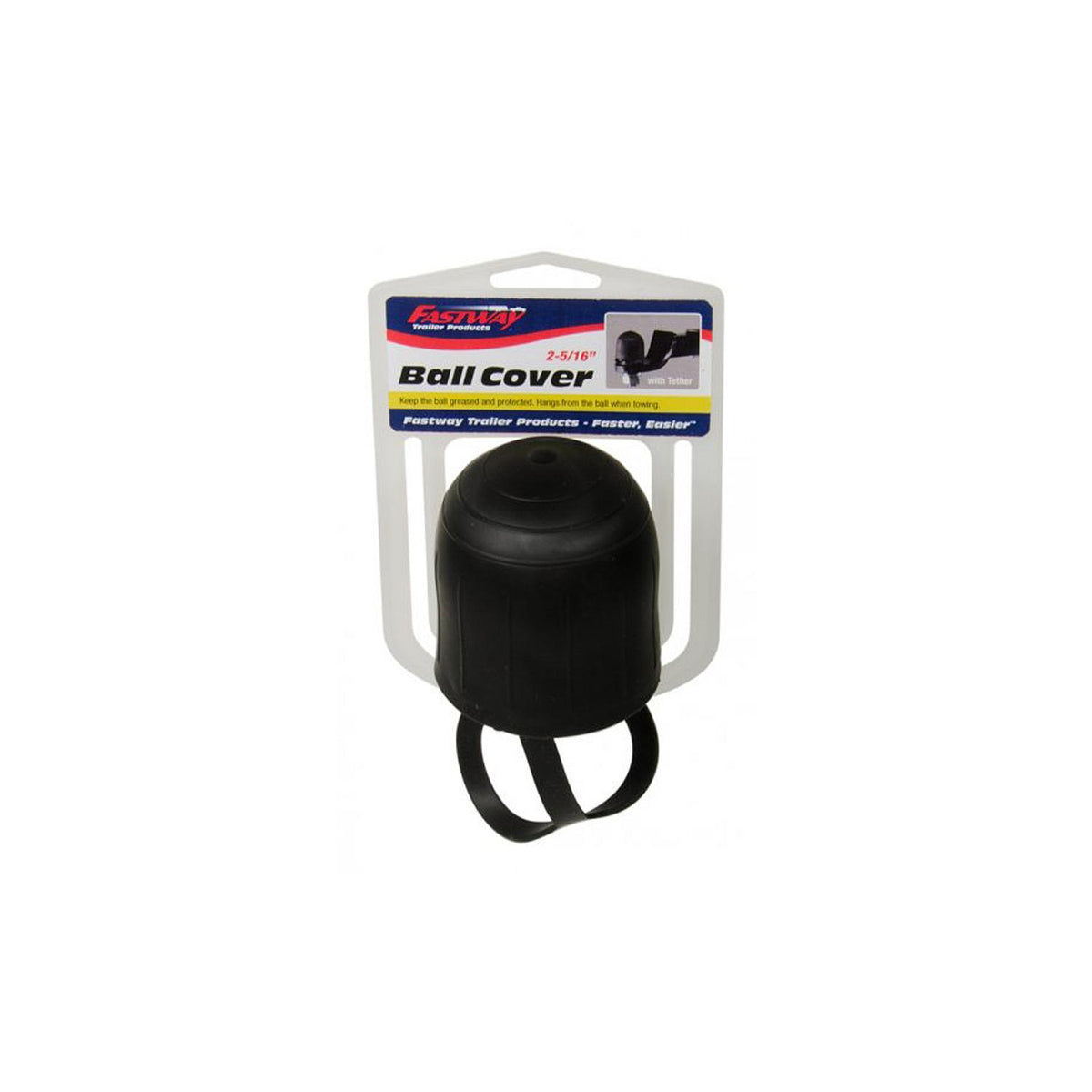 Progress Mfg Fastway Tethered Ball Cover, 2-5/16"