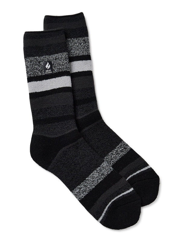 Heat Holders - Lite Mens Lite Starling Block Stripe Crew Sock