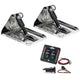 Lenco 16" x 12" Heavy Duty Performance Trim Tab Kit with LED Indicator Switch Kit 12V