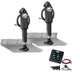 Lenco 9" x 9" Standard Trim Tab Kit with Standard Tactile Switch Kit 12V