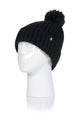 Heat Holders - Heat Holder Arden Ribbed Hat with Pom Pom