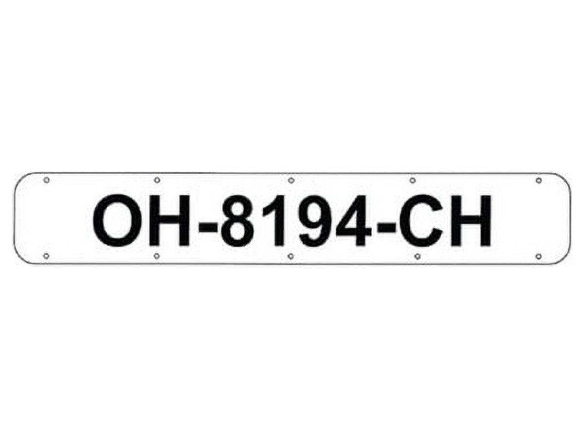 Bernard Registration Plates