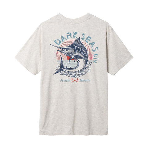 Dark Seas Alliance Mineral T-Shirt 302500008 — M / Heather oatmeal