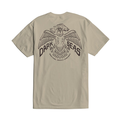 Dark Seas Yellowstone Stock T-Shirt 304000673 — M / Sand