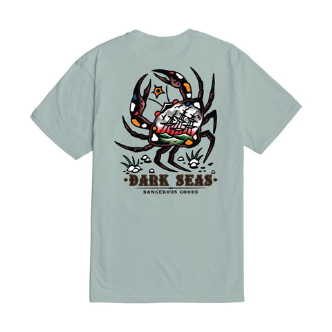 Dark Seas Crab King Premium T-Shirt 304400567 — XL / Dusty blue