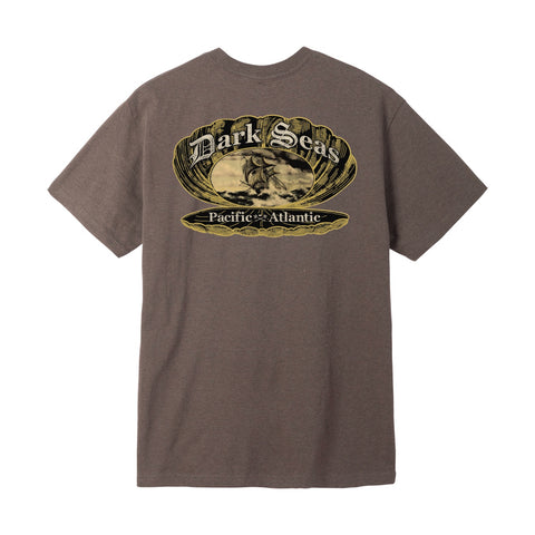 Dark Seas Avalon Tee 305100063 — M / Heather brown