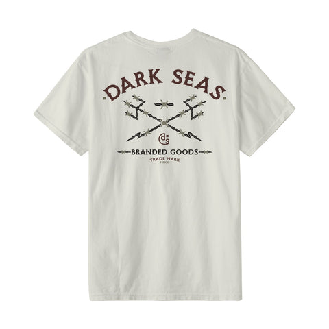 Dark Seas - San Antonio Pigment T-Shirt 305200205 — Antique White / M