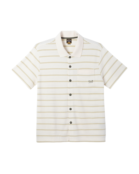 Dark Seas - Shayne Polo 311300015 — M / Off White