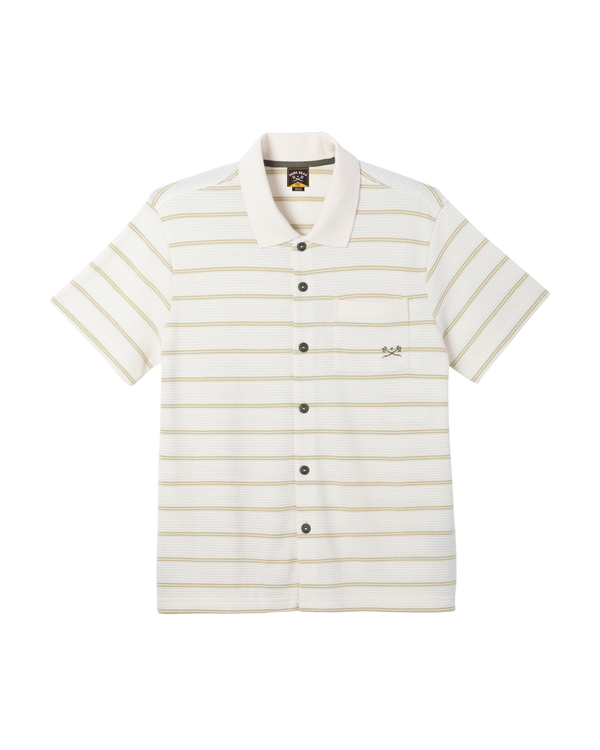 Dark Seas - Shayne Polo 311300015 / XL / Off White