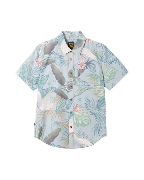 Dark Seas - Terra Vista Ss Uv Shirt — M / Light Blue