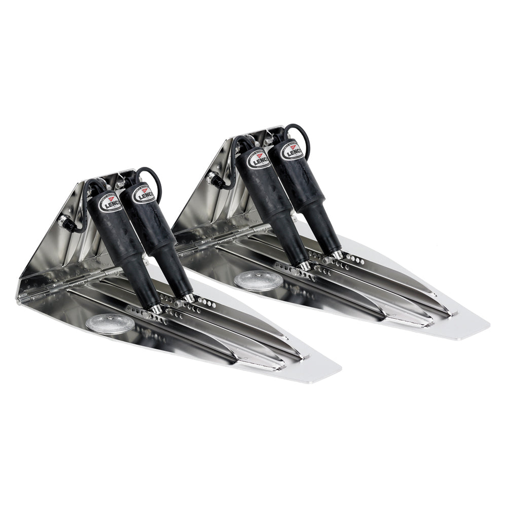 Lenco 21" x 14" High Performance Trim Tab Kit with o Switch Kit 12V